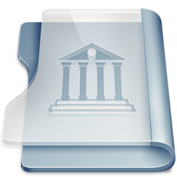 Graphite Library Icon 256x256 png